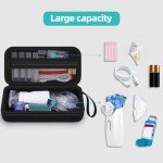 Portable Inhaler Nebulizer Carrying Case - Black