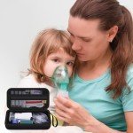 Portable Inhaler Nebulizer Carrying Case - Black