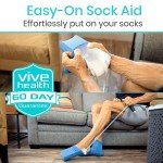 Vive Sock Aid - Easy Stocking Helper Tool