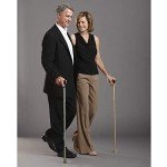 Adjustable Foldable Walking Cane with Engraved Rose Gold