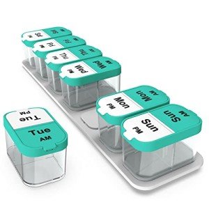 Extra Large Weekly Pill Organizer for Daily Use