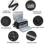 LEFOR·Z Medical Nurse Bag with Detachable Divider