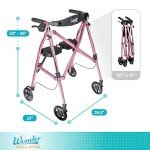 Wonder Rollator - Lightweight Folding Mobility Walker