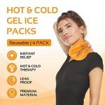 AllSett Health Reusable Gel Ice Packs - 4 Pack