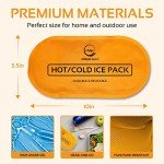 AllSett Health Reusable Gel Ice Packs - 4 Pack