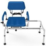 Sliding Shower Chair and Tub Transfer Bench