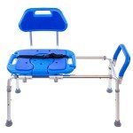 HydroGlyde Premium Shower Chair with Cushioned Seat
