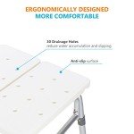 OasisSpace Heavy Duty Tub Transfer Bench