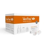 Verifine 31G 8mm Insulin Pen Needles, 100 Pack