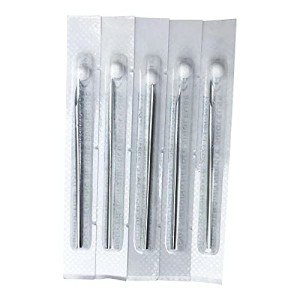 100 Pack of 16G Piercing Needles for Tattoos