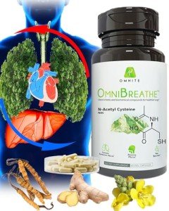 OmniBreathe Respiratory Wellness Supplement - 60 Veg Capsules