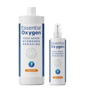 Food Grade Hydrogen Peroxide, 3%, Pack of 2