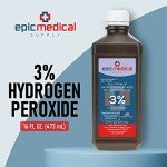 Hydrogen Peroxide Solution 3% - 16 oz (Pack of 2)