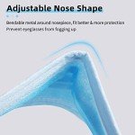 Disposable Blue Face Masks with Earloops - 50 Pack