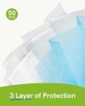Disposable ASTM Level 3 Face Masks - 50 Pack