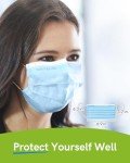 Disposable ASTM Level 3 Face Masks - 50 Pack