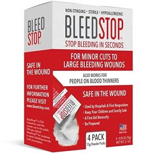 BleedStop™ Blood Clotting First Aid Powder - 4 Pack