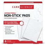 Non-Stick Wound Pads, 3 x 4 in, 8 ct