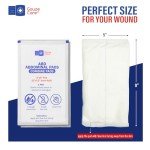 Sterile ABD Combine Pads - 50-Pack, 5x9 Inches