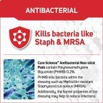 Non-Stick Wound Pads, 3 x 4 in, 8 ct