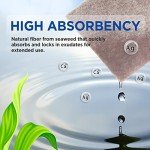 Ag Silver Calcium Alginate Wound Dressing Pads - 10 Pack