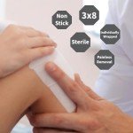 Non-Adherent Sterile Gauze Pads 3"x8" (20 Pack)