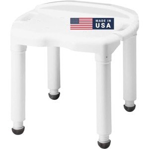 Adjustable Bath Seat and Shower Chair, 400 lbs