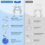 Adjustable Heavy Duty Shower Chair for Seniors