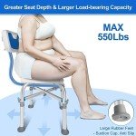 Adjustable Heavy Duty Shower Chair for Seniors