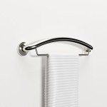 24" Steel Grab Bar and Towel Bar Combo