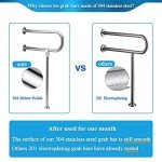 Stainless Steel Grab Bars for Bathroom Safety