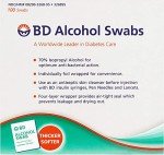 BD Regular Alcohol Swabs - 200 Count Pack