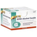 BD Regular Alcohol Swabs - 200 Count Pack