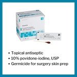 Sterile Povidone-Iodine Swab Sticks - 50 Pack