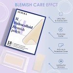 AUSLKA XL Hydrocolloid Blemish Patches - 18 Strips