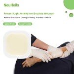 Hydrocolloid Adhesive Bandages for Wound Care, 10 Pack