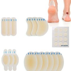 LotFancy Hydrocolloid Bandages and Acne Patches Set