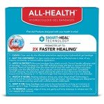 Advanced Hydrocolloid Gel Bandages, Extra Large, 3 ct