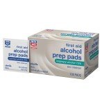 Rite Aid 70% Isopropyl Alcohol Prep Pads, 100 Count