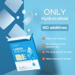 Large Hydrocolloid Acne Patches - 62 Pack