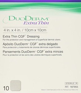 Duoderm Hydrocolloid Dressing 4x4" - Box of 10