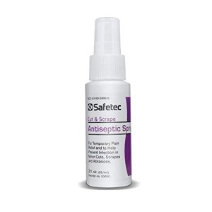 Safetec Antiseptic Cleaner Spray - 2 oz Bottle