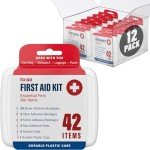 500-Piece First Aid Kit for Home and Travel