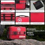 Premium 401-Piece First Aid Kit with Compartments