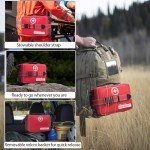 Premium 401-Piece First Aid Kit with Compartments