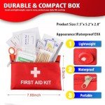 92-Piece Mini Emergency First Aid Kit