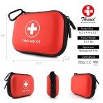 Compact 100-Piece Water-Resistant First Aid Kit