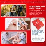 92-Piece Mini Emergency First Aid Kit