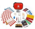 Compact 100-Piece Water-Resistant First Aid Kit