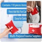 92-Piece Mini Emergency First Aid Kit